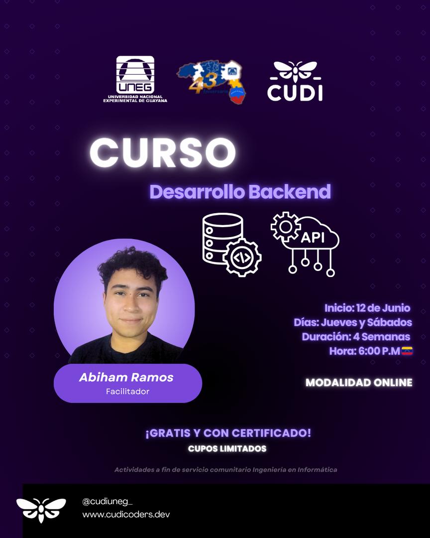 CURSO | Desarrollo Backend